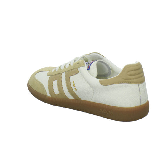 Back 70 Schnürhalbschuhe Weiß-kombi - 360° Ansicht