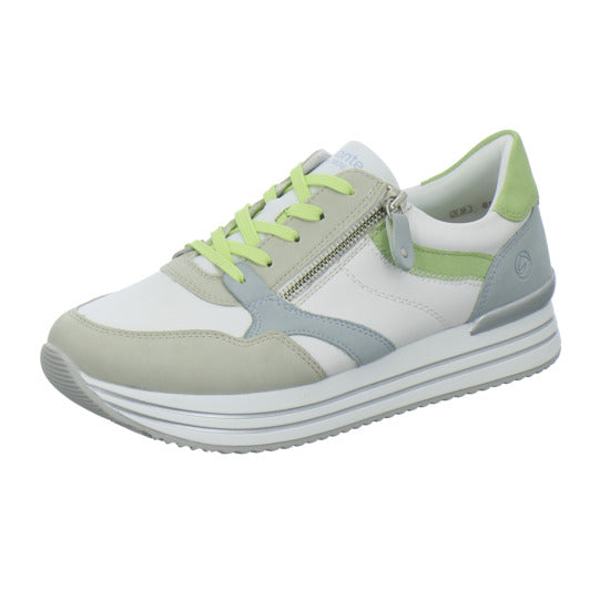 Remonte Schnürhalbschuhe Weiß-kombi