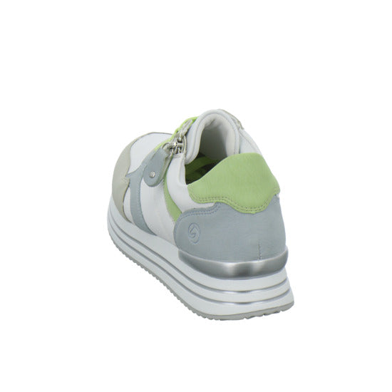 Remonte Schnürhalbschuhe Weiß-kombi