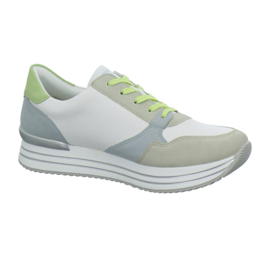 Remonte Schnürhalbschuhe Weiß-kombi