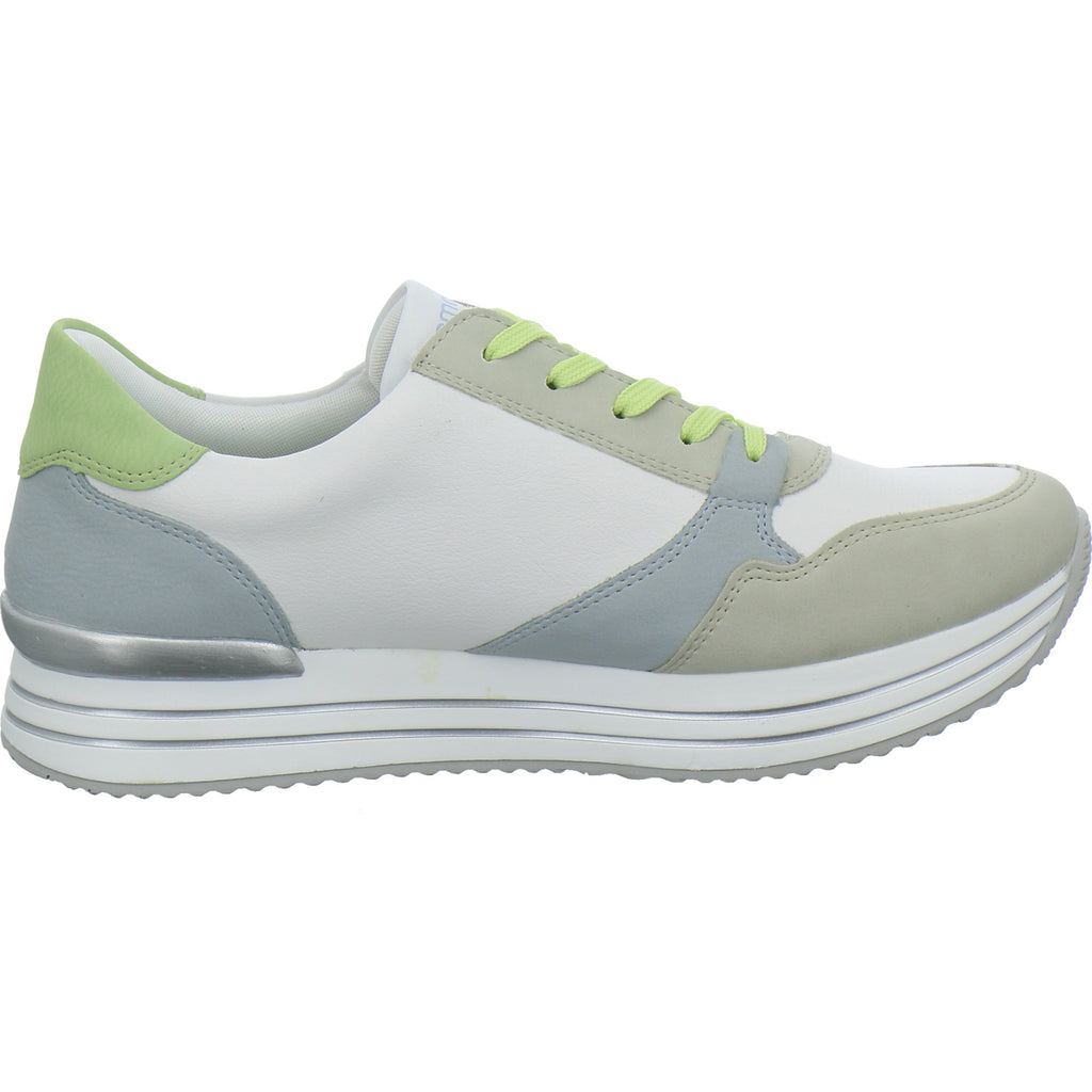 Remonte Schnürhalbschuhe Weiß-kombi