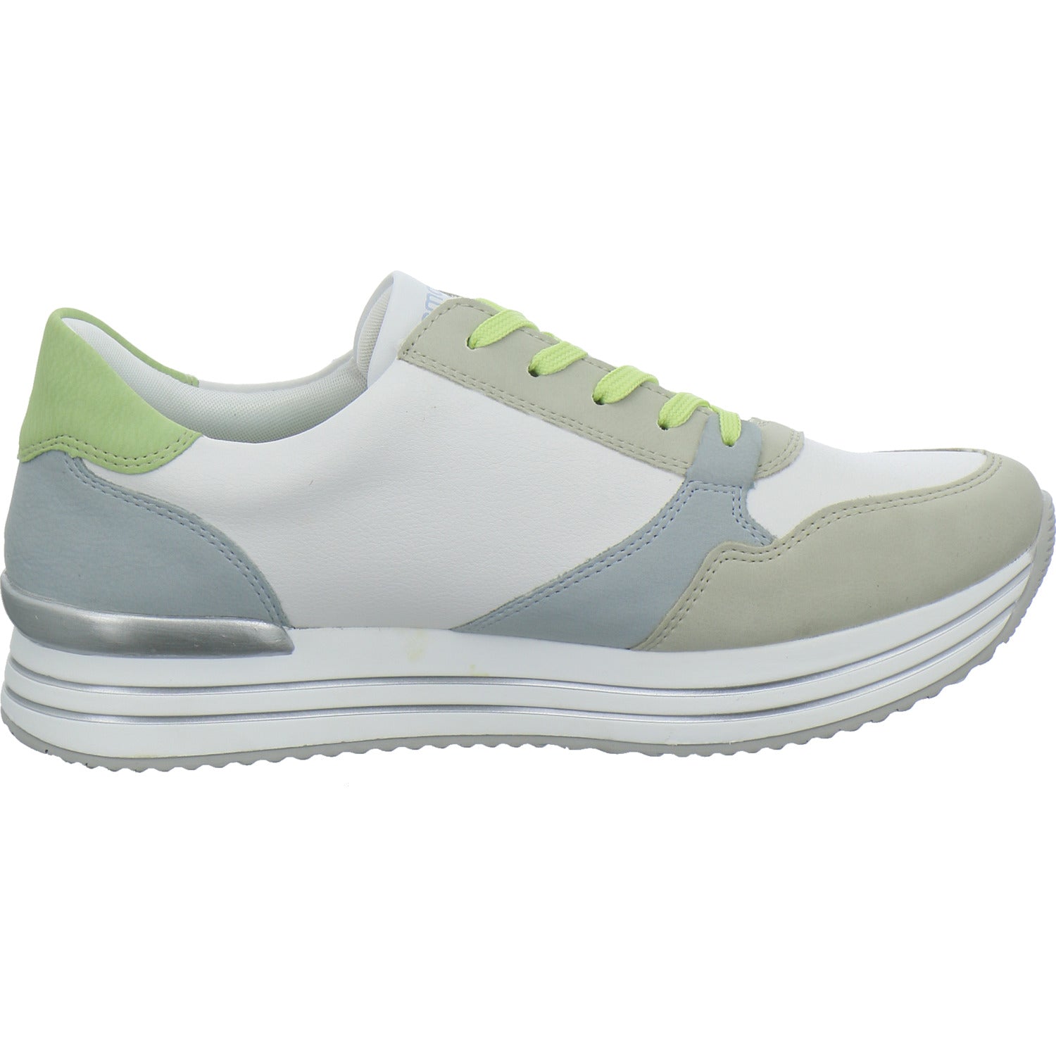 Remonte Schnürhalbschuhe Weiß-kombi