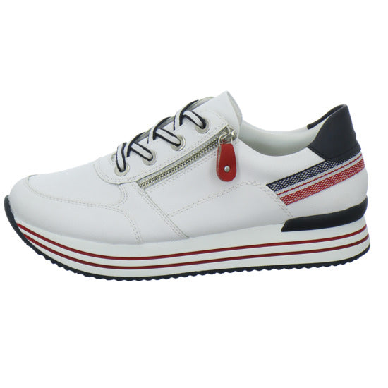 Remonte Schnürhalbschuhe Weiß-kombi - 360° Ansicht