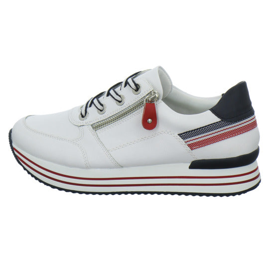Remonte Schnürhalbschuhe Weiß-kombi - 360° Ansicht