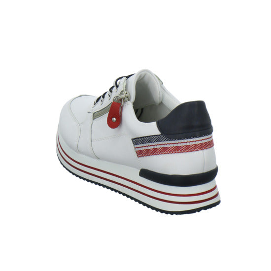 Remonte Schnürhalbschuhe Weiß-kombi - 360° Ansicht