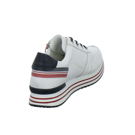 Remonte Schnürhalbschuhe Weiß-kombi - 360° Ansicht