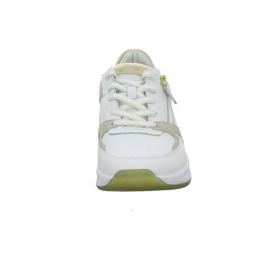 Gabor Comfort Rolling Soft Schnürhalbschuhe Weiß-kombi - 360° Ansicht