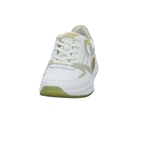 Gabor Comfort Rolling Soft Schnürhalbschuhe Weiß-kombi - 360° Ansicht
