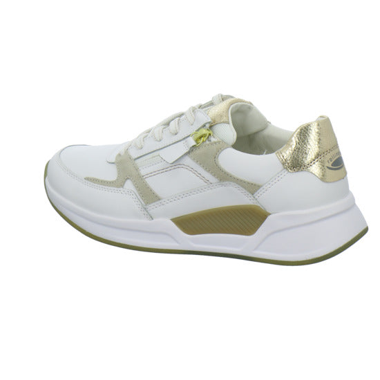 Gabor Comfort Rolling Soft Schnürhalbschuhe Weiß-kombi - 360° Ansicht