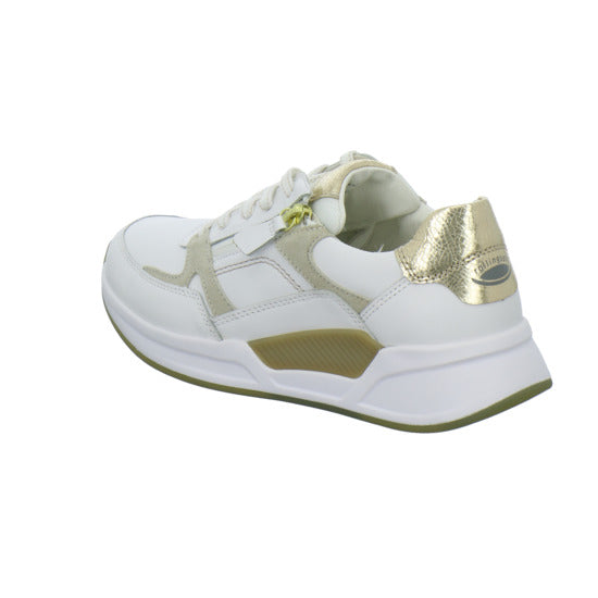 Gabor Comfort Rolling Soft Schnürhalbschuhe Weiß-kombi - 360° Ansicht