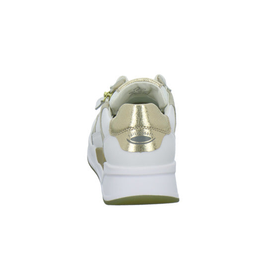 Gabor Comfort Rolling Soft Schnürhalbschuhe Weiß-kombi - 360° Ansicht