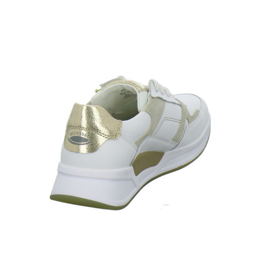 Gabor Comfort Rolling Soft Schnürhalbschuhe Weiß-kombi - 360° Ansicht