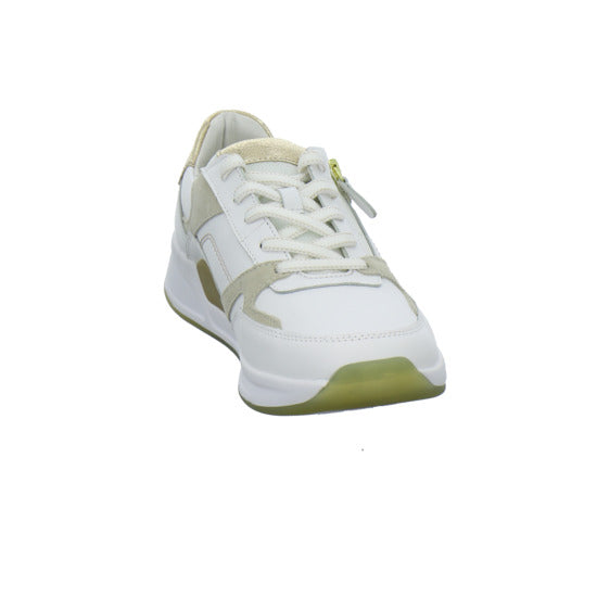 Gabor Comfort Rolling Soft Schnürhalbschuhe Weiß-kombi - 360° Ansicht