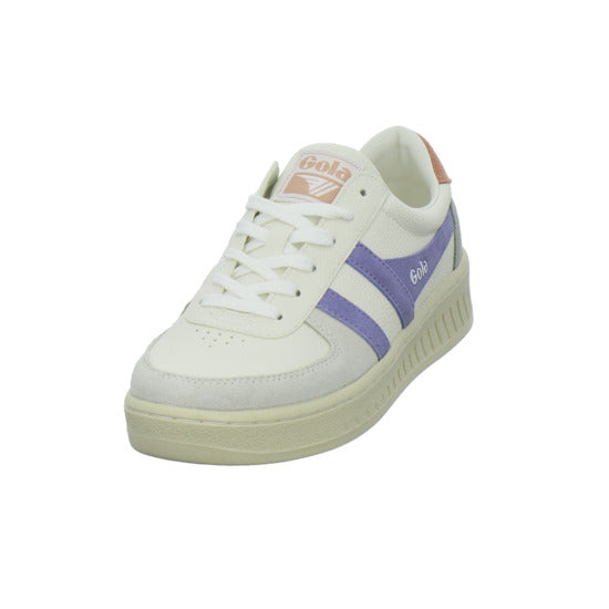 Gola Grandslam Trident Schnürhalbschuhe Weiß-kombi - 360° Ansicht