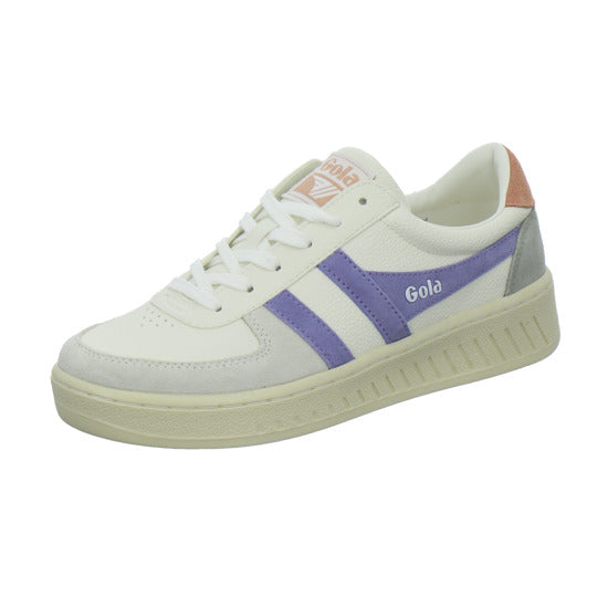 Gola Grandslam Trident Schnürhalbschuhe Weiß-kombi - 360° Ansicht