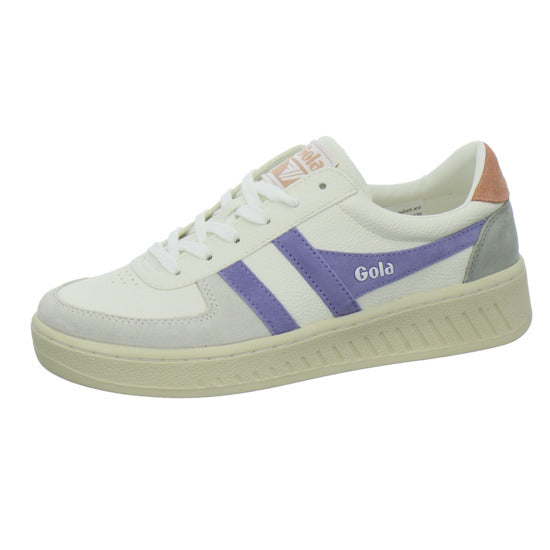 Gola Grandslam Trident Schnürhalbschuhe Weiß-kombi - 360° Ansicht