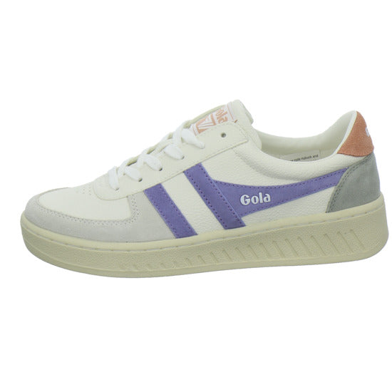 Gola Grandslam Trident Schnürhalbschuhe Weiß-kombi - 360° Ansicht