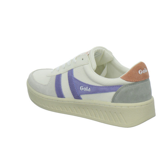 Gola Grandslam Trident Schnürhalbschuhe Weiß-kombi - 360° Ansicht