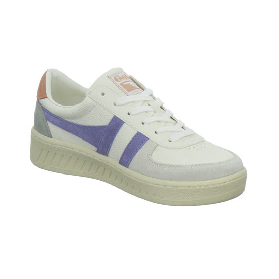 Gola Grandslam Trident Schnürhalbschuhe Weiß-kombi - 360° Ansicht