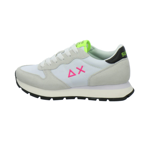 SUN68 Ally Solid Schnürhalbschuhe Weiß-kombi - 360° Ansicht