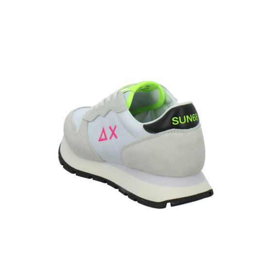 SUN68 Ally Solid Schnürhalbschuhe Weiß-kombi - 360° Ansicht