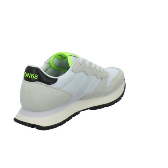 SUN68 Ally Solid Schnürhalbschuhe Weiß-kombi - 360° Ansicht