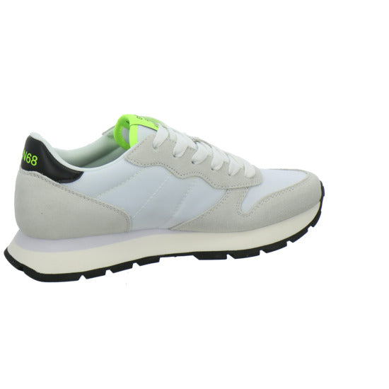 SUN68 Ally Solid Schnürhalbschuhe Weiß-kombi - 360° Ansicht