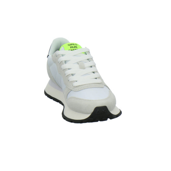 SUN68 Ally Solid Schnürhalbschuhe Weiß-kombi - 360° Ansicht