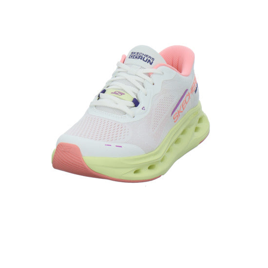 Skechers MAX COSHIONING GLIDE STEP Schnürhalbschuhe Weiß-kombi