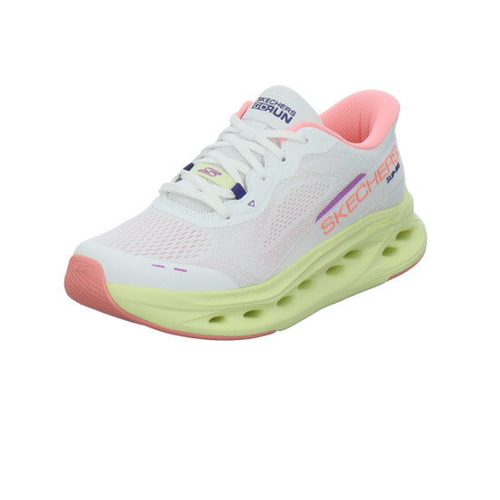 Skechers MAX COSHIONING GLIDE STEP Schnürhalbschuhe Weiß-kombi
