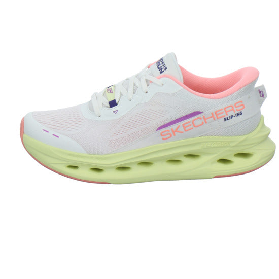 Skechers MAX COSHIONING GLIDE STEP Schnürhalbschuhe Weiß-kombi