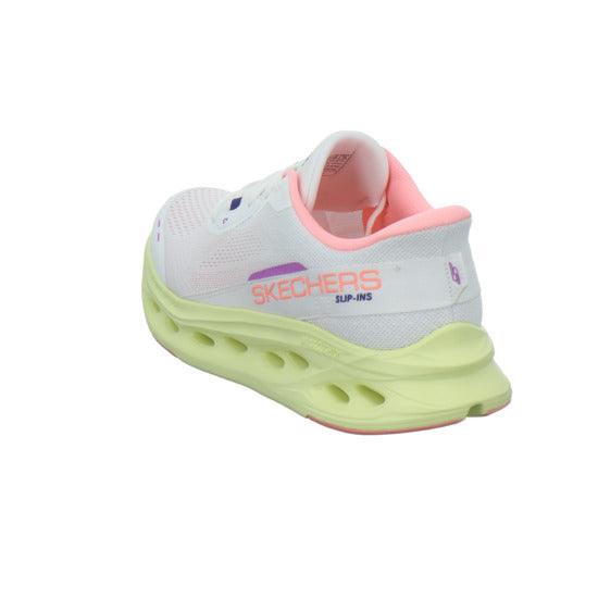 Skechers MAX COSHIONING GLIDE STEP Schnürhalbschuhe Weiß-kombi