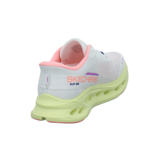 Skechers MAX COSHIONING GLIDE STEP Schnürhalbschuhe Weiß-kombi
