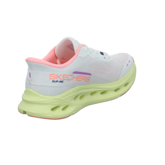 Skechers MAX COSHIONING GLIDE STEP Schnürhalbschuhe Weiß-kombi