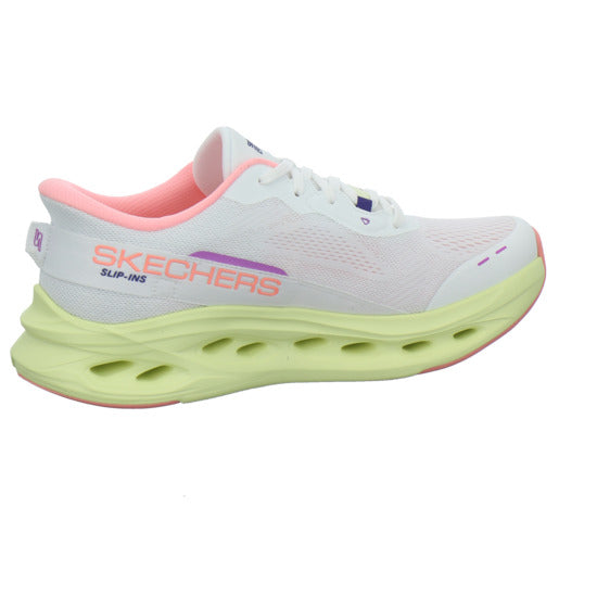Skechers MAX COSHIONING GLIDE STEP Schnürhalbschuhe Weiß-kombi