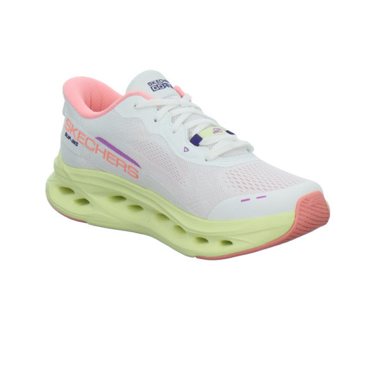 Skechers MAX COSHIONING GLIDE STEP Schnürhalbschuhe Weiß-kombi