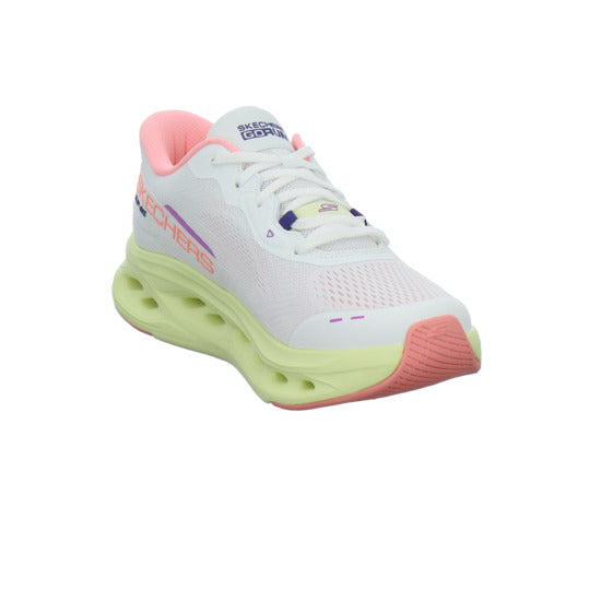 Skechers MAX COSHIONING GLIDE STEP Schnürhalbschuhe Weiß-kombi
