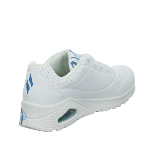 Skechers UNO GOLDCROWN Schnürhalbschuhe Weiß-kombi - 360° Ansicht