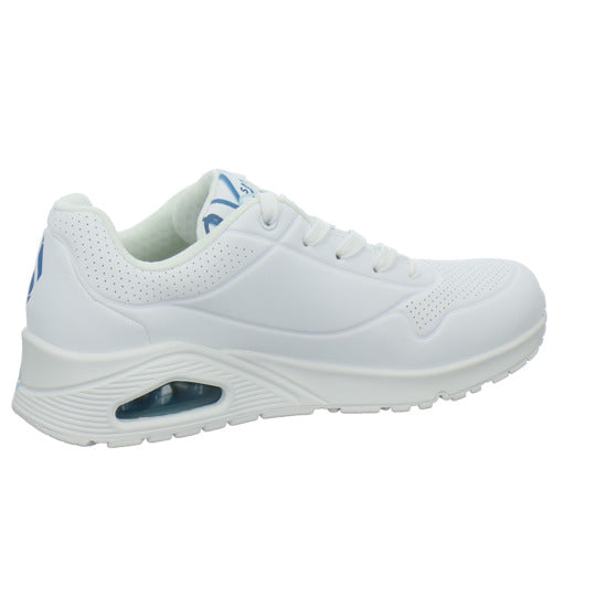 Skechers UNO GOLDCROWN Schnürhalbschuhe Weiß-kombi - 360° Ansicht