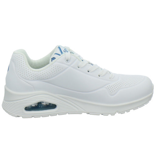 Skechers UNO GOLDCROWN Schnürhalbschuhe Weiß-kombi - 360° Ansicht