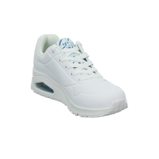 Skechers UNO GOLDCROWN Schnürhalbschuhe Weiß-kombi - 360° Ansicht