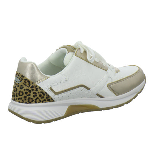 Gabor Comfort Rolling Soft Schnürhalbschuhe Weiß-kombi - 360° Ansicht