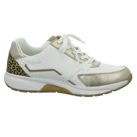 Gabor Comfort Rolling Soft Schnürhalbschuhe Weiß-kombi - 360° Ansicht