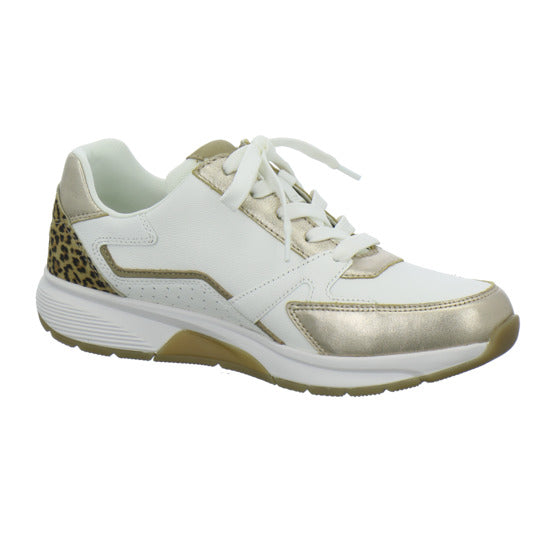 Gabor Comfort Rolling Soft Schnürhalbschuhe Weiß-kombi - 360° Ansicht