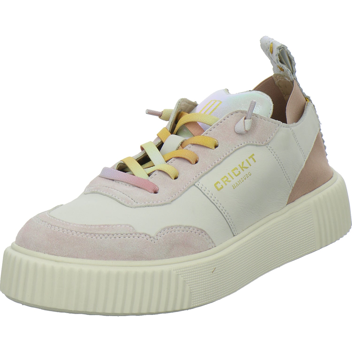 Crickit Oakli Schnürhalbschuhe Weiß-kombi