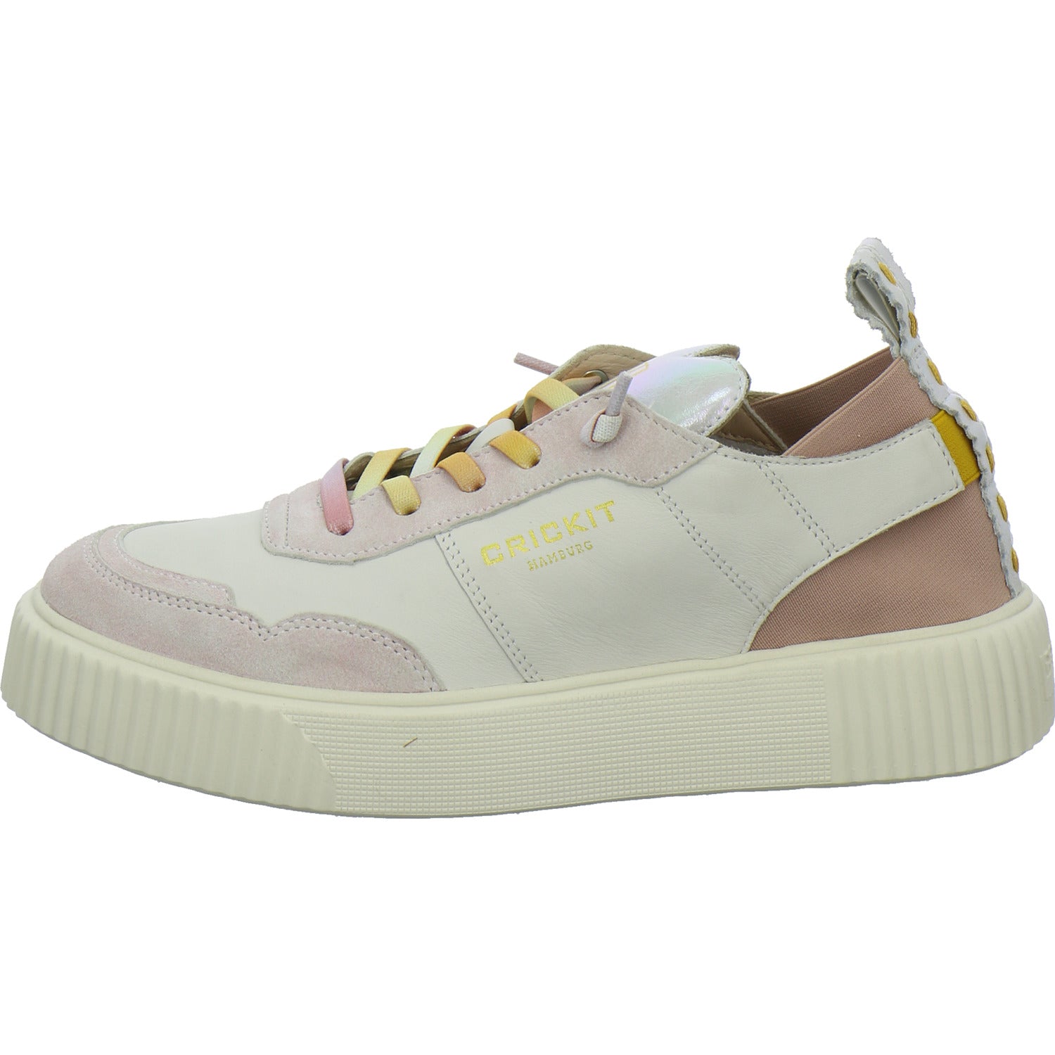 Crickit Oakli Schnürhalbschuhe Weiß-kombi