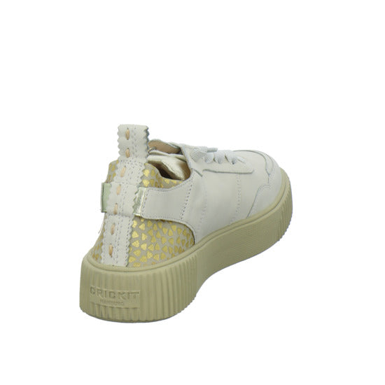 Crickit Oakli Schnürhalbschuhe Weiß-kombi - 360° Ansicht