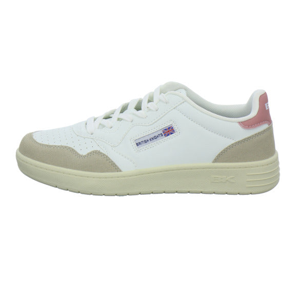 BK Schnürhalbschuhe Weiß-kombi - 360° Ansicht