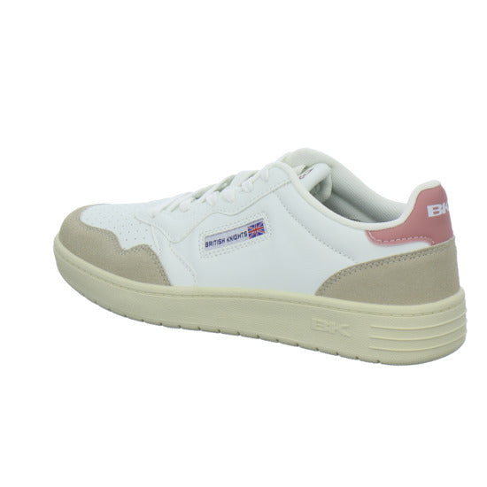 BK Schnürhalbschuhe Weiß-kombi - 360° Ansicht