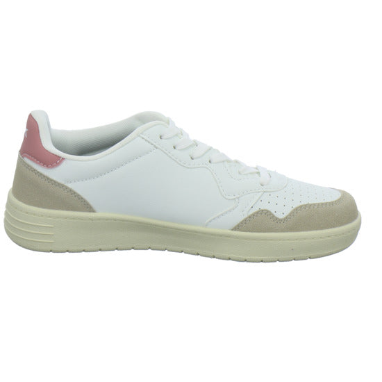 BK Schnürhalbschuhe Weiß-kombi - 360° Ansicht